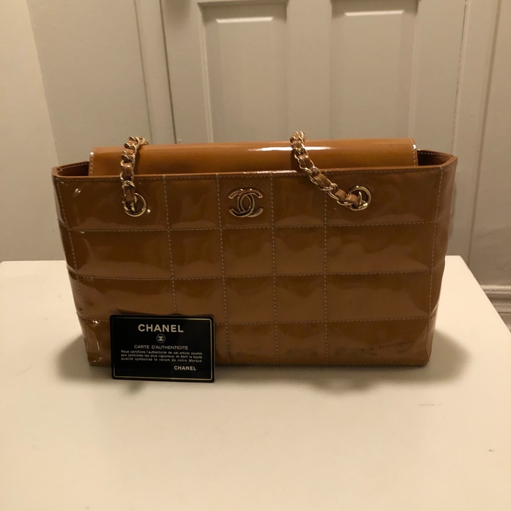 Vintage Chanel Patent Leather Bag